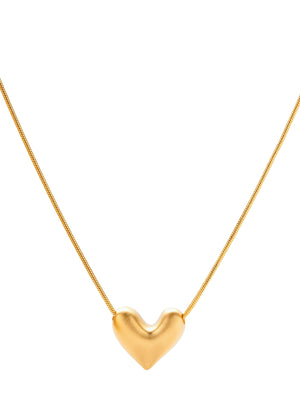 Golden Heart Necklace