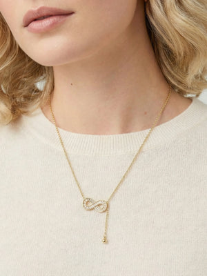 Infinity Sparkle Necklace