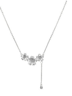 Silver Bloom Lariat