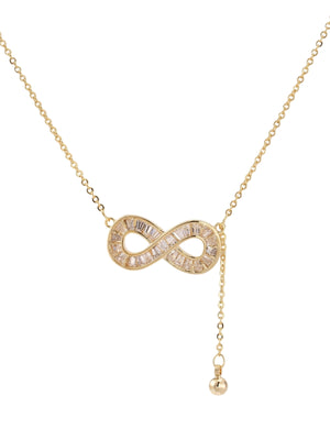 Infinity Sparkle Necklace