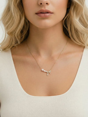 Pearl Bow Dreams Necklace