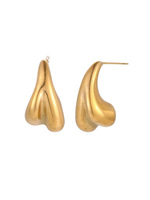 Sculpted Drop Earrings