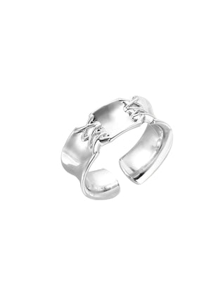 Chain Bridge Cuff Ring