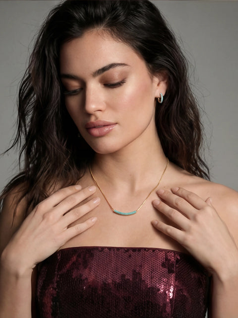 Azure Curve Jewelry Set