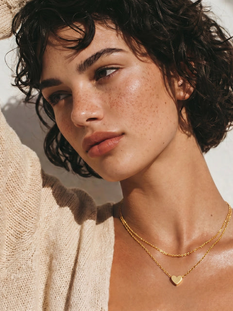 Layered Heart Necklace