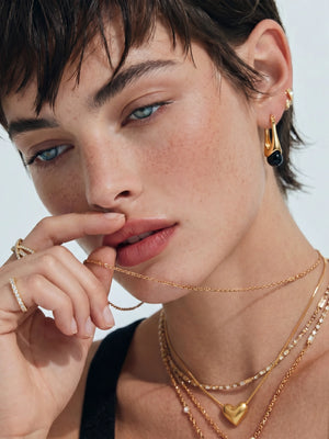 Golden Heart Necklace