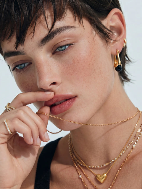 Golden Heart Necklace