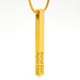 Horizontal Bar Necklace