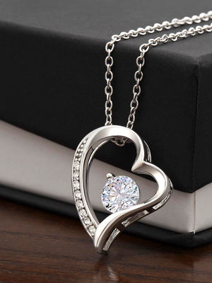 Non-Message Card Forever Love Necklace