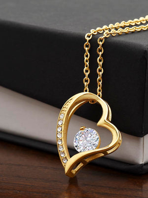 Non-Message Card Forever Love Necklace