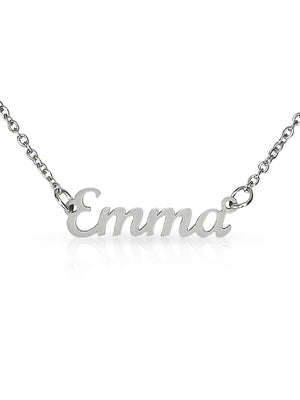 Non-Message Card Custom Name Necklace