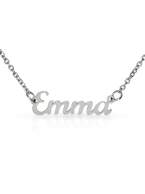 Non-Message Card Custom Name Necklace