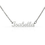 Non-Message Card Custom Name Necklace