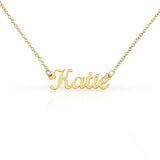 Non-Message Card Custom Name Necklace