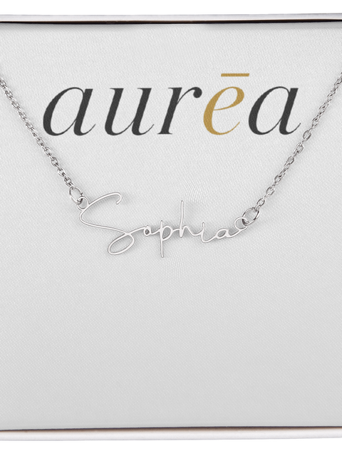Signature Name Necklace