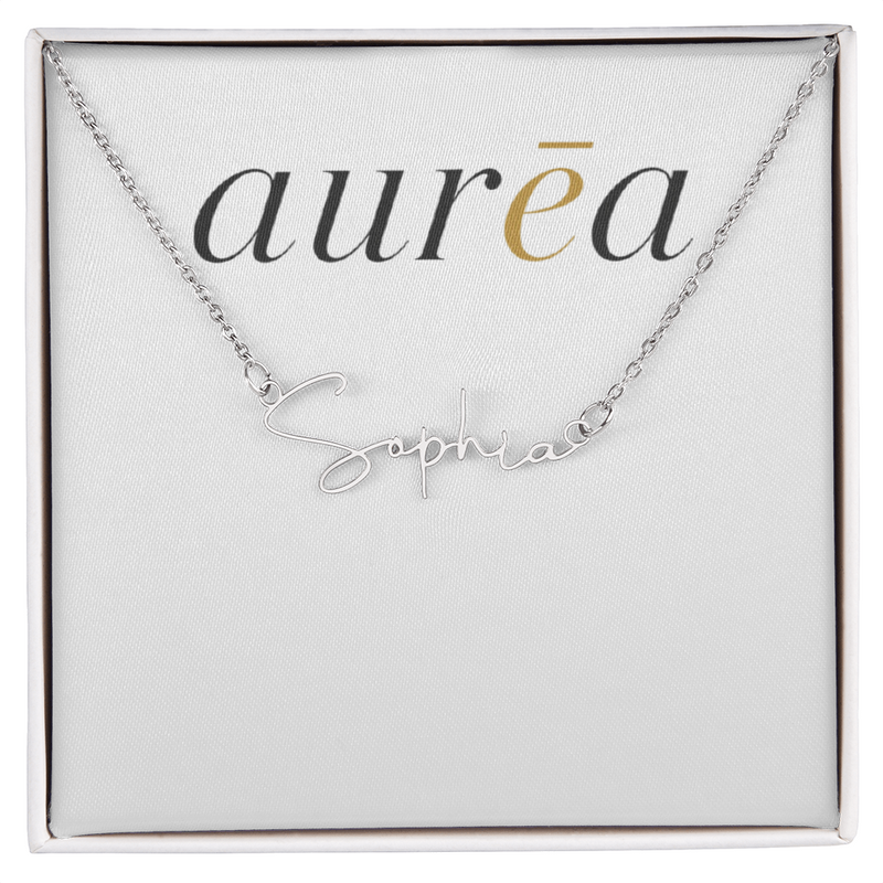 Signature Name Necklace