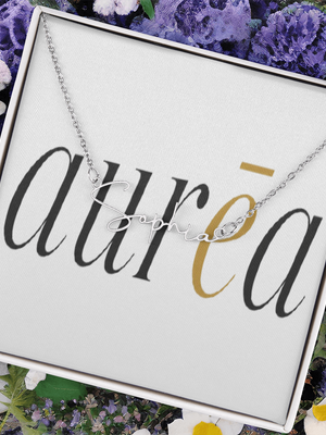 Signature Name Necklace (With MC)