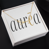 Signature Name Necklace (With MC)