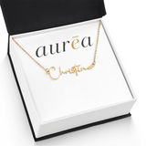 Signature Name Necklace
