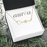 Signature Name Necklace