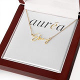 Signature Name Necklace