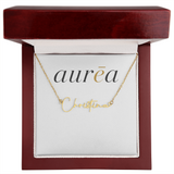 Signature Name Necklace