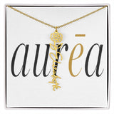 Flower Name Necklace