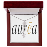 Flower Name Necklace