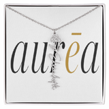 Flower Name Necklace
