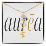 Flower Name Necklace