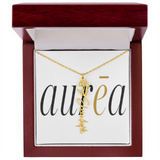 Flower Name Necklace