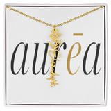 Flower Name Necklace