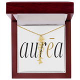 Flower Name Necklace