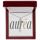 Flower Name Necklace