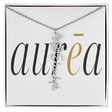 Flower Name Necklace