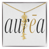 Flower Name Necklace
