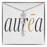 Flower Name Necklace