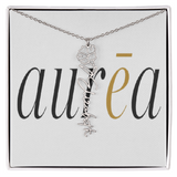 Flower Name Necklace