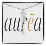 Flower Name Necklace