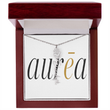 Flower Name Necklace