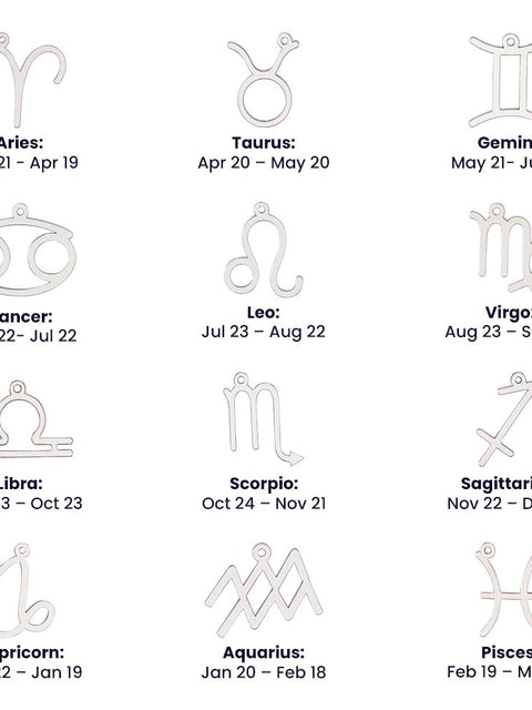Zodiac Symbol Necklace