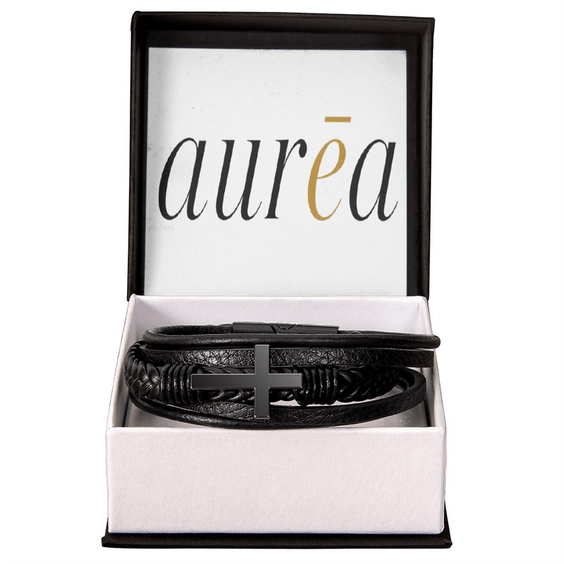 Men's Cross Bracelet