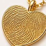 fingerprint-heart-necklace - detail