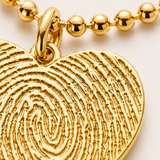 engraved-fingerprint-heart-necklace-with-beaded-chain - detail