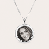 Photo Necklace - Silver
