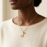 star-constellation-necklace - model