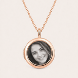 Photo Necklace - Rose Gold