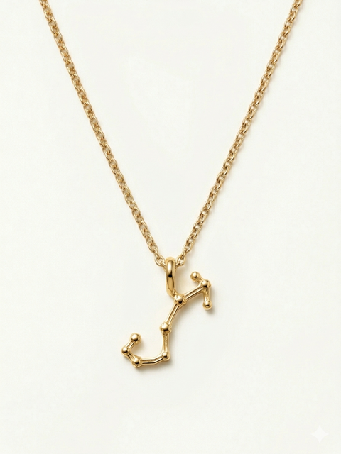 Star Constellation Necklace - 24K Gold Plating