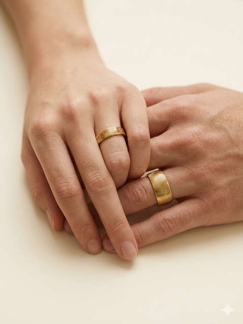 his-and-hers-fingerprint-ring-set - model