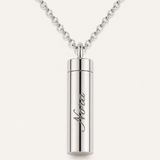 Hidden Message Necklace - Stainless Steel